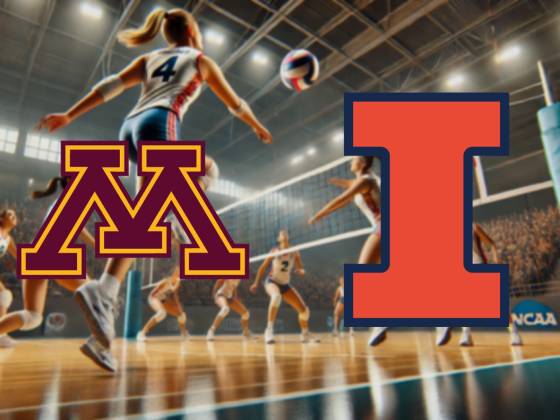 Minnesota Golden Gophers at Illinois Fighting Illini Women's Volleyball